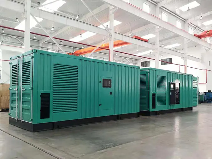 600kw大型发电机组