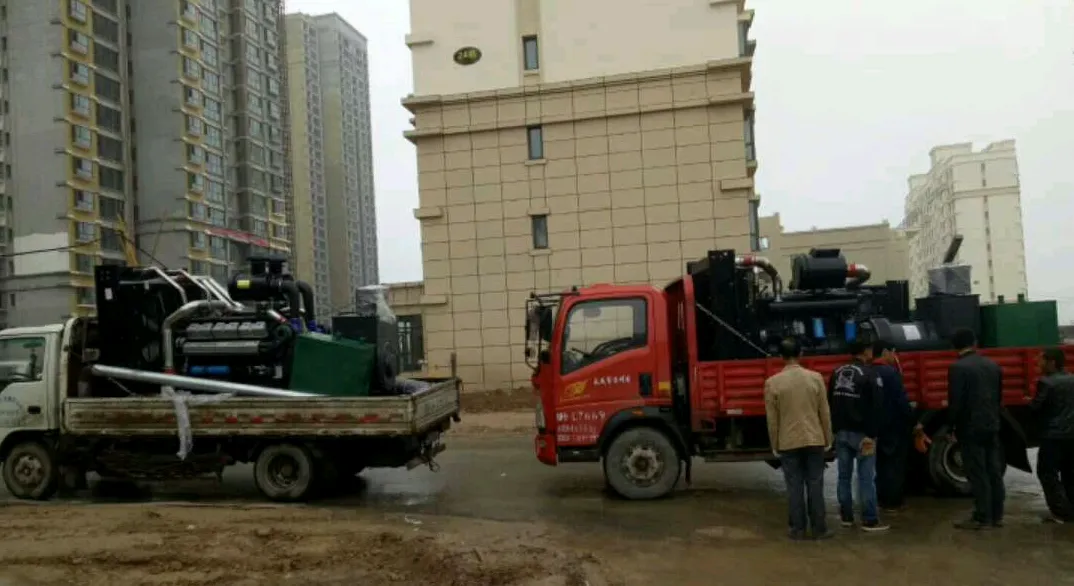 华友发电机厂家向西安未央区建筑工地销售康明斯柴油发电机